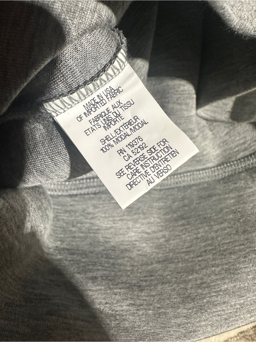 Helmut Lang Light Gray Neoprene like Sponge Fleece Zip-Cuff Crewneck Sweatshirt - Picture 7 of 16